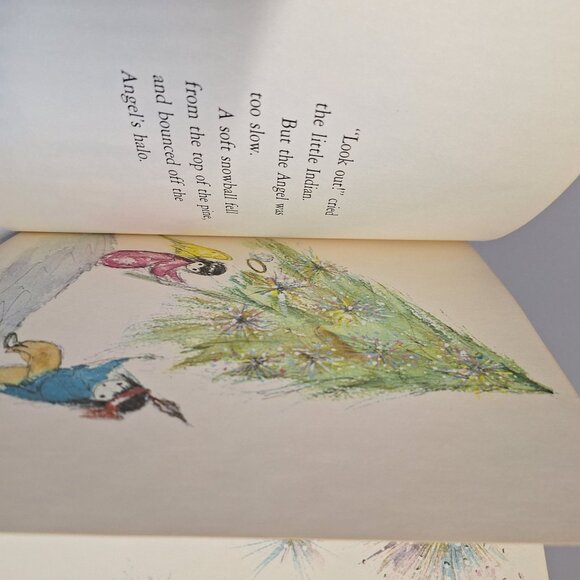 The Little Indian And The Angel Mildred Feague 1970 1st Ed De Grazia Autographed - Picture 8 of 13